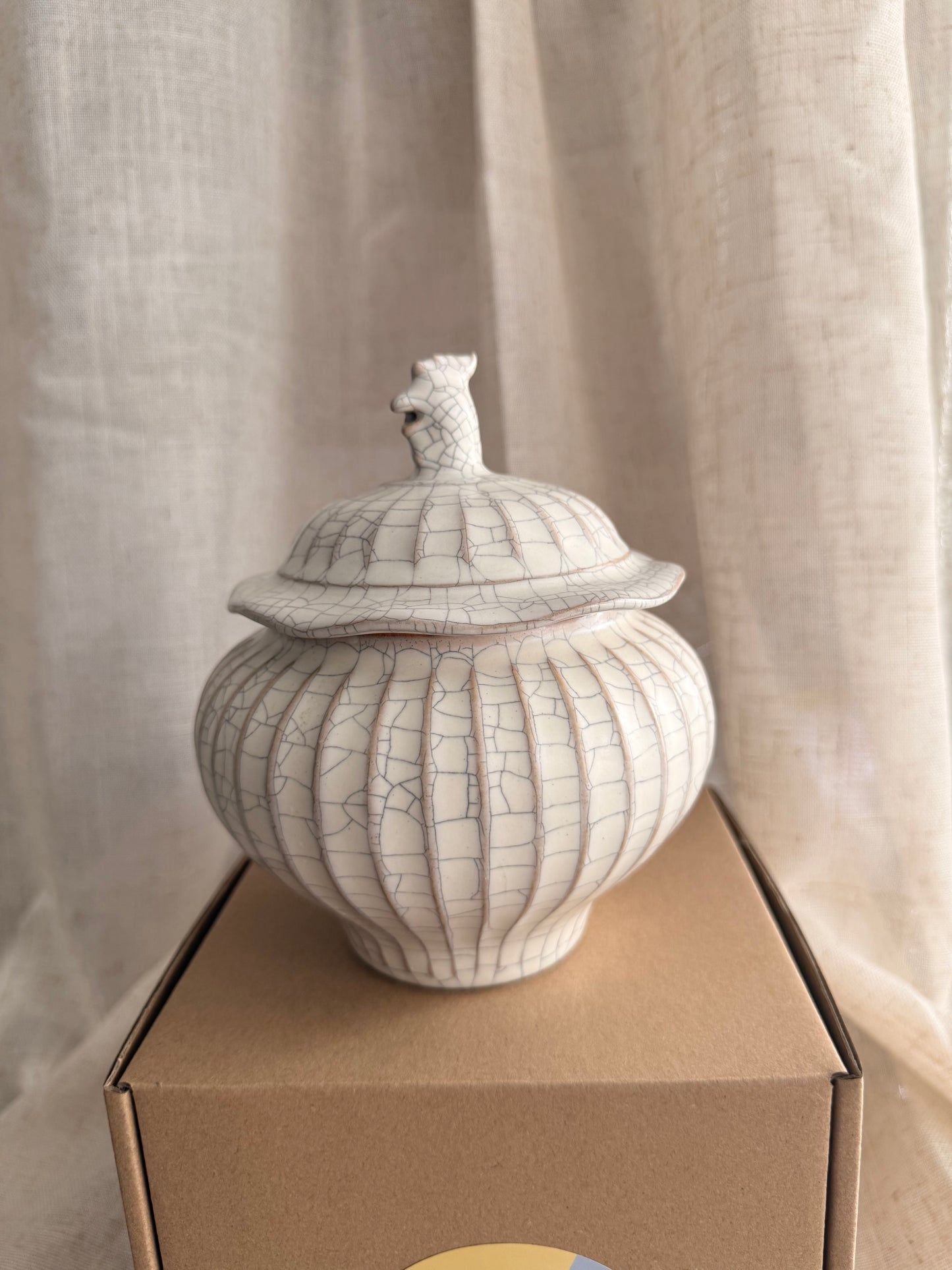 Medium zodiac animal jar 3 wicks candle