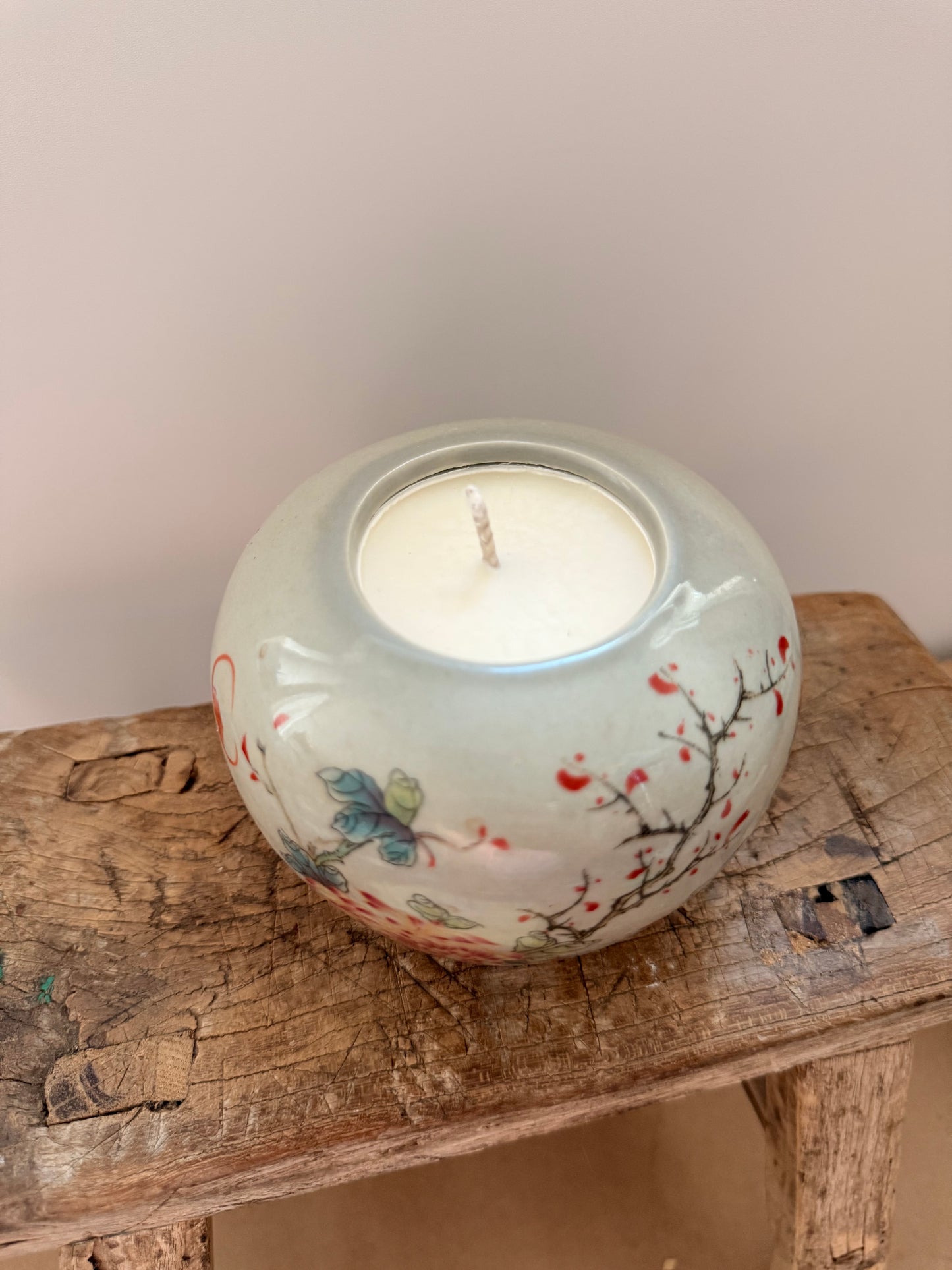 Chrysanthemum mini jar 1 wick candle