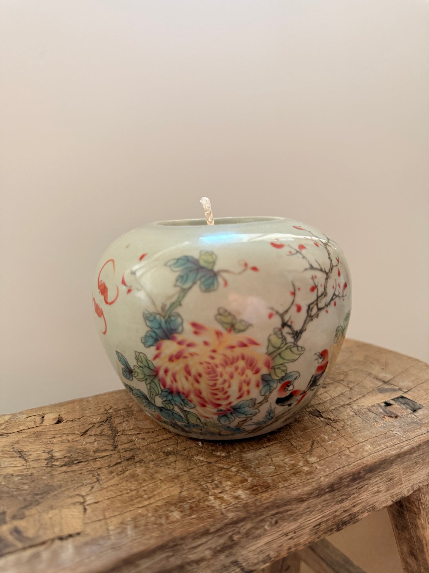 Chrysanthemum mini jar 1 wick candle