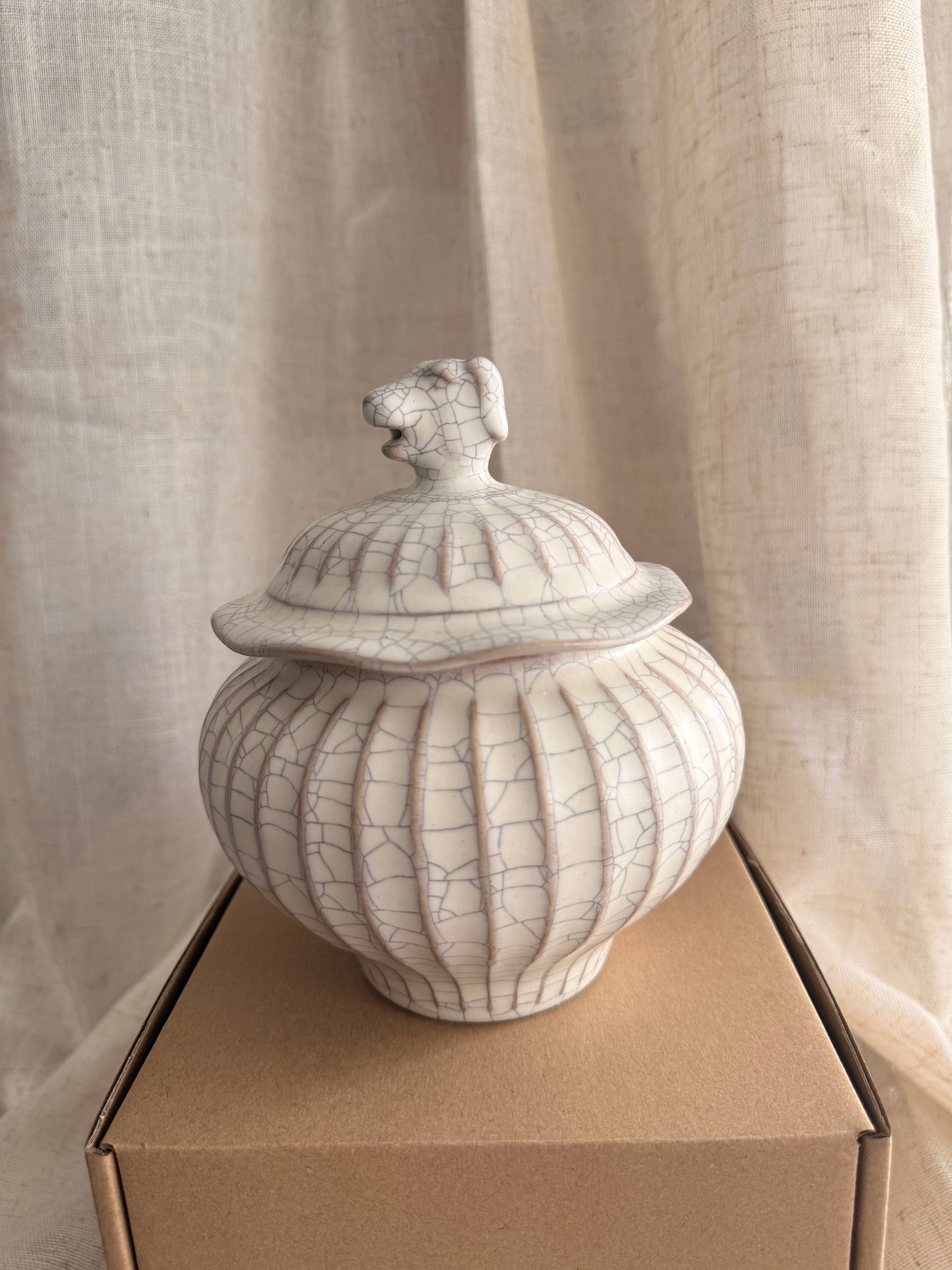 Medium zodiac animal jar 3 wicks candle