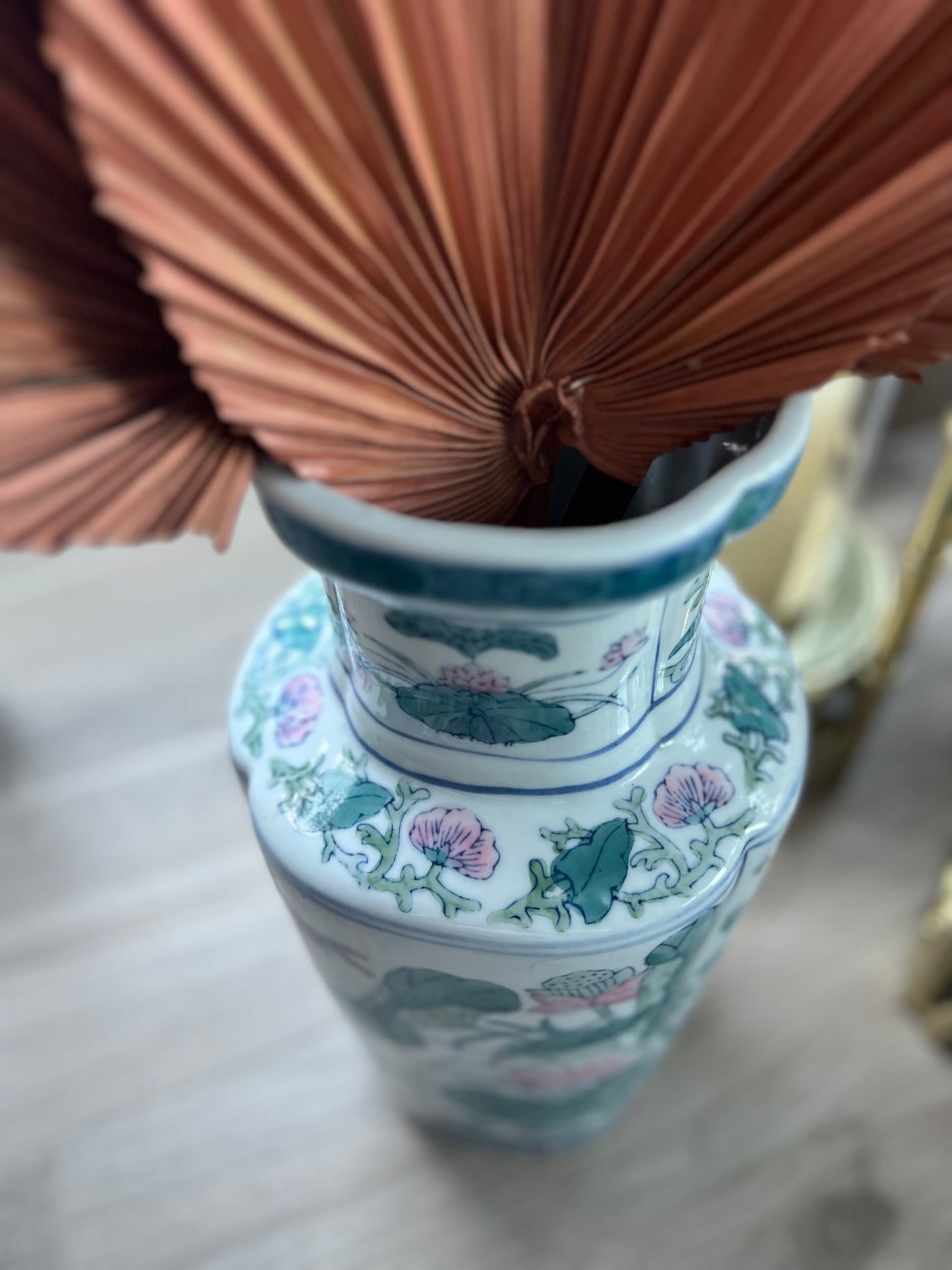 Tall Lotus Vase
