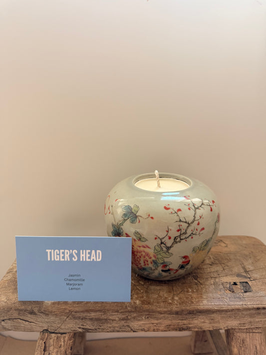 Chrysanthemum mini jar 1 wick candle