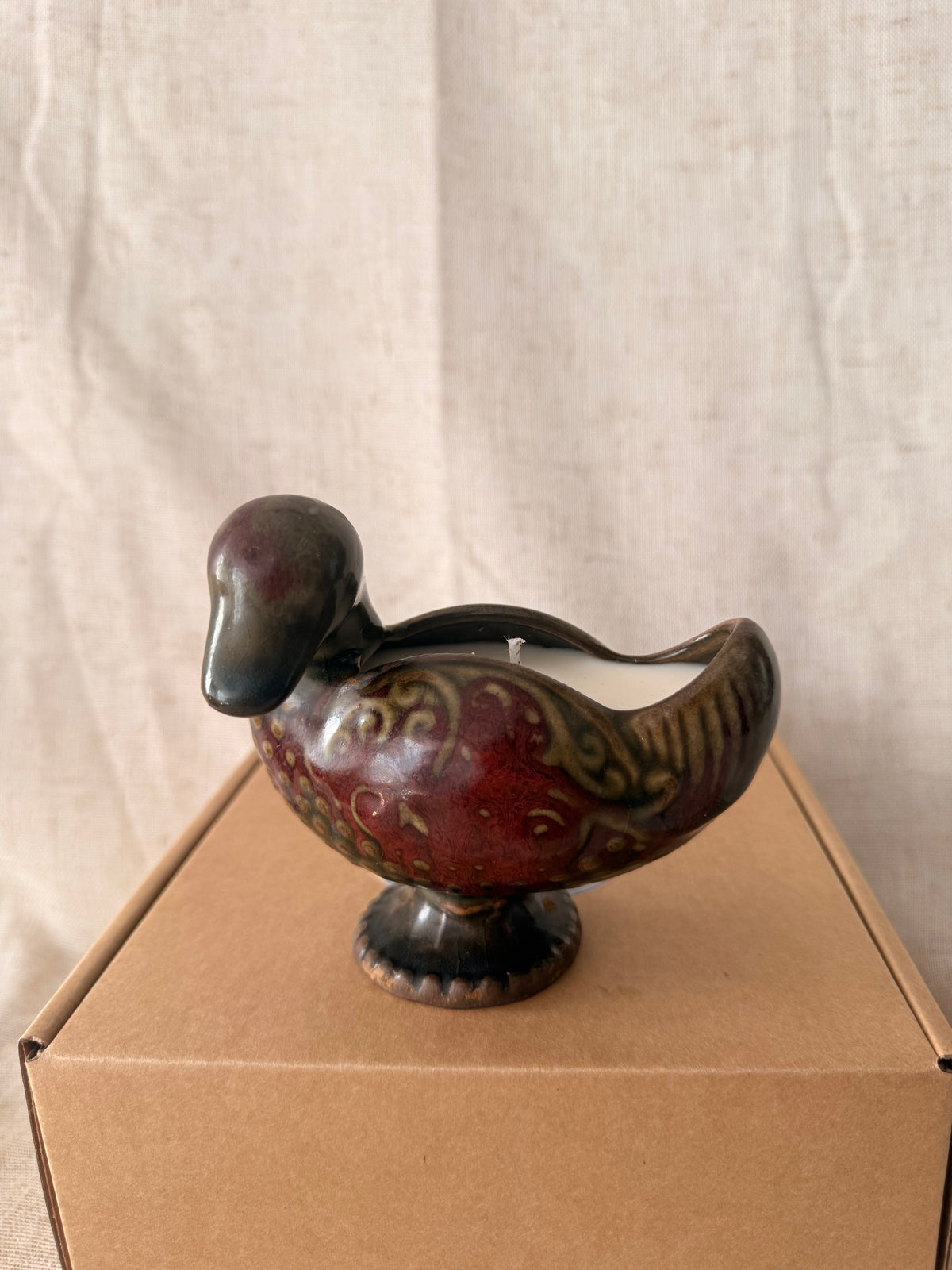 Duck ceramic Candles