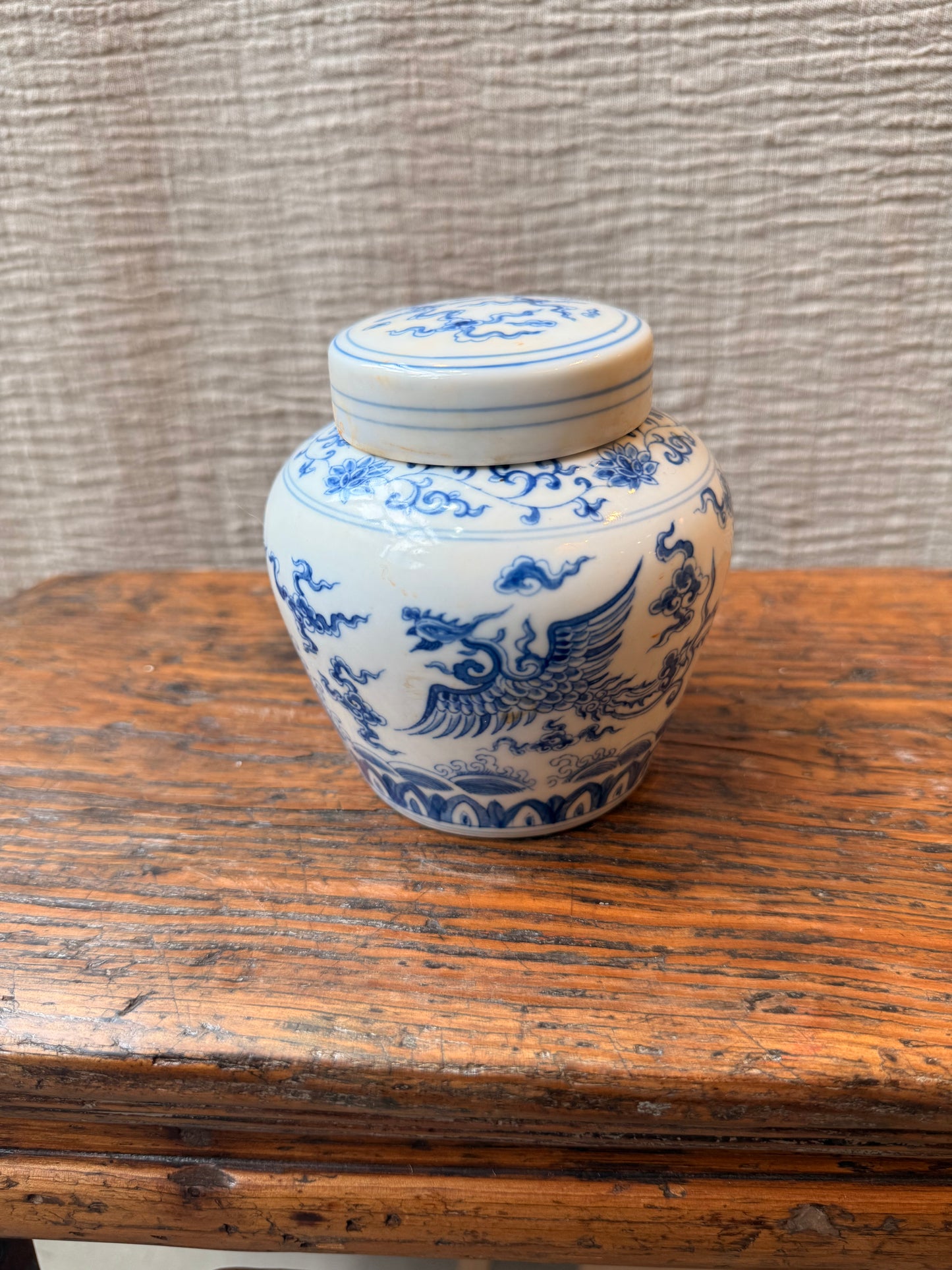 Fine porcelain Dragon & Phoenix Candle