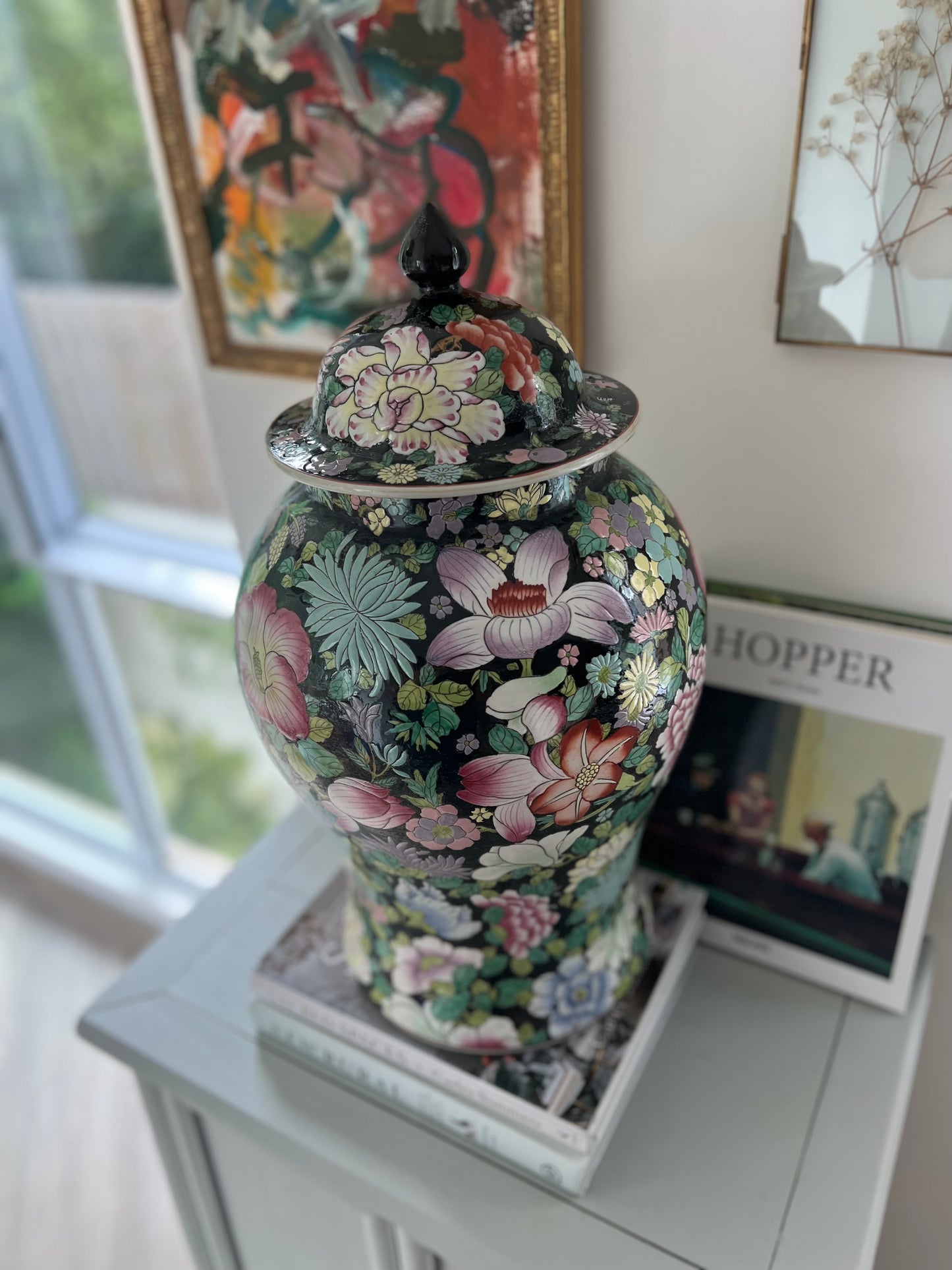 10 000 flowers 50cm Temple Jar