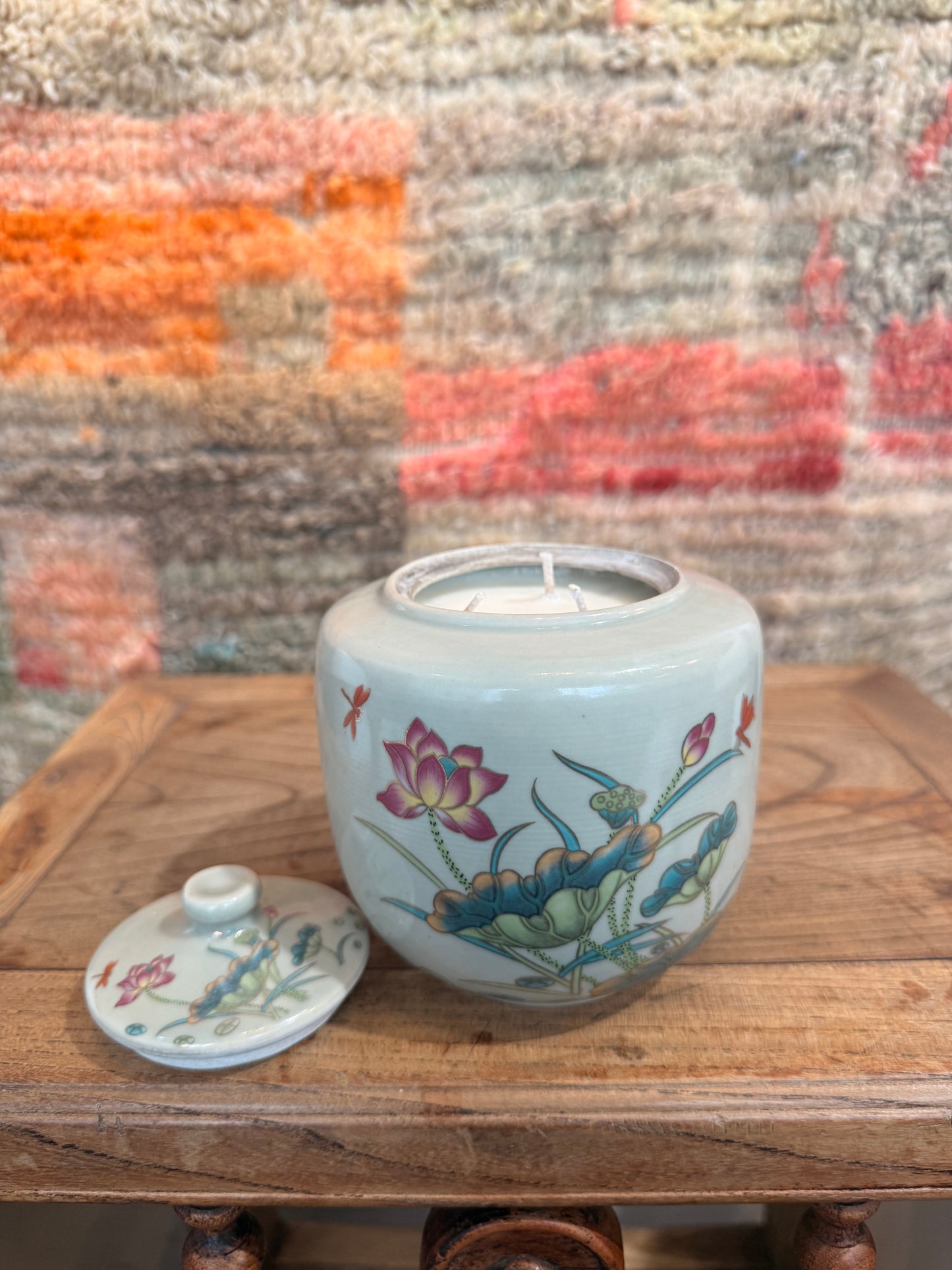 Celadon pond tea box 1 wick candle