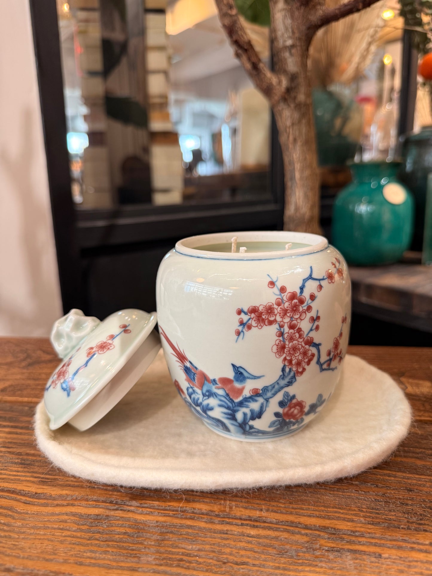 Cherry Blossom Tea Jar Candle