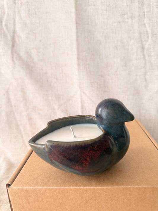 Duck ceramic Candles
