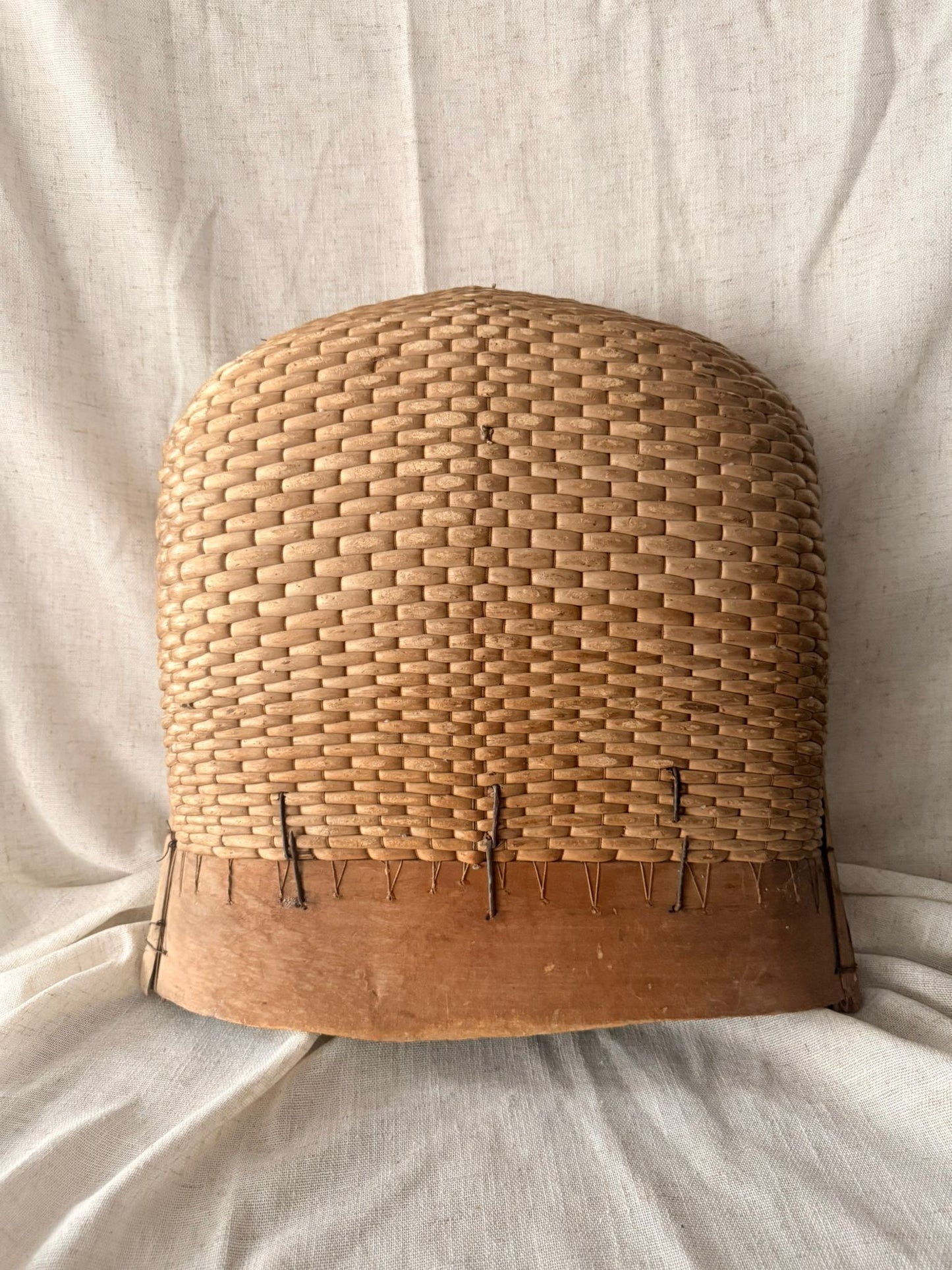 Beautiful shabby rice straw Basket