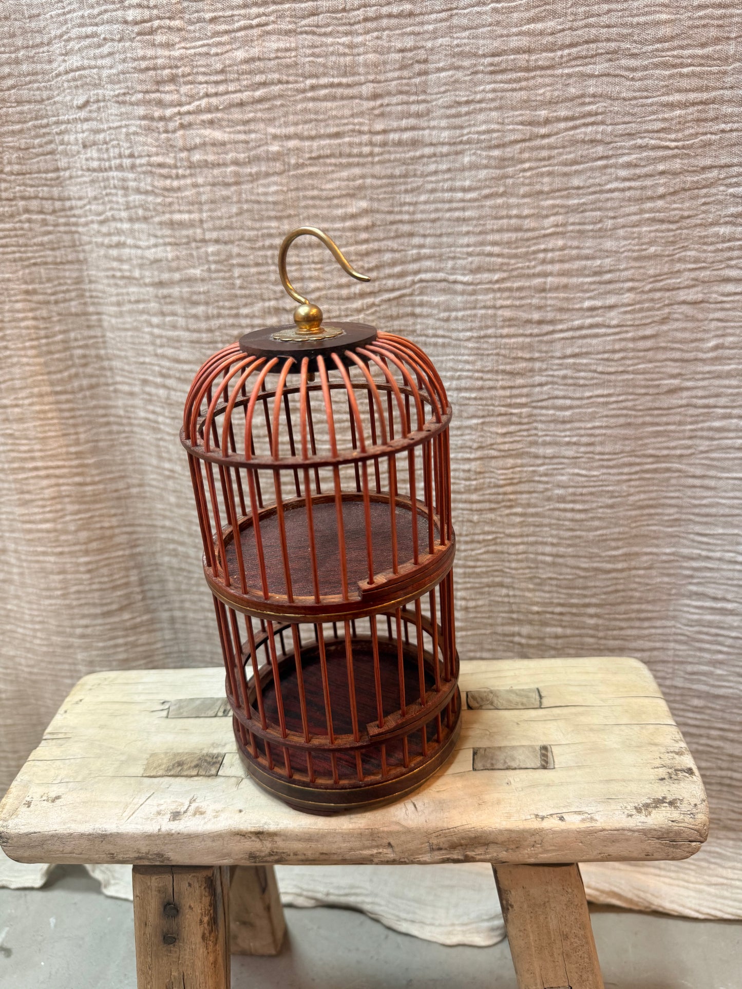 Mini vintage birdcages