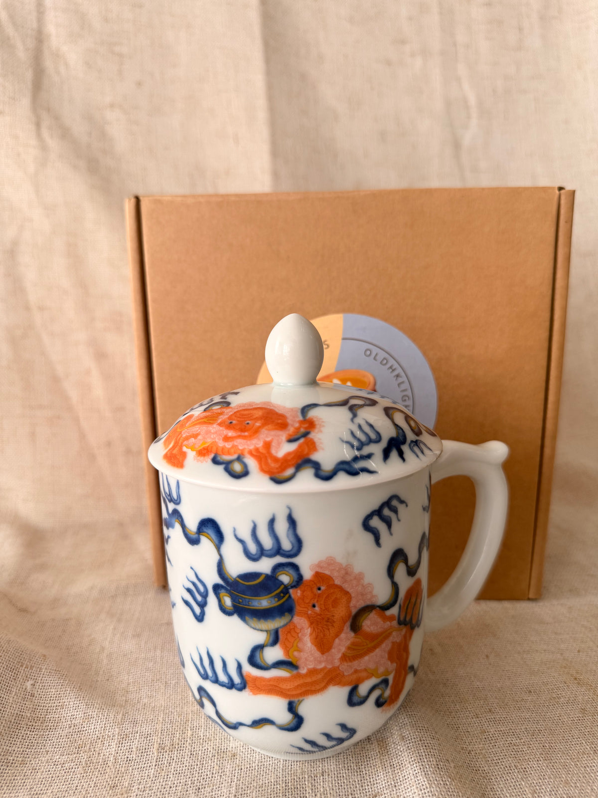 Lions mug Candle