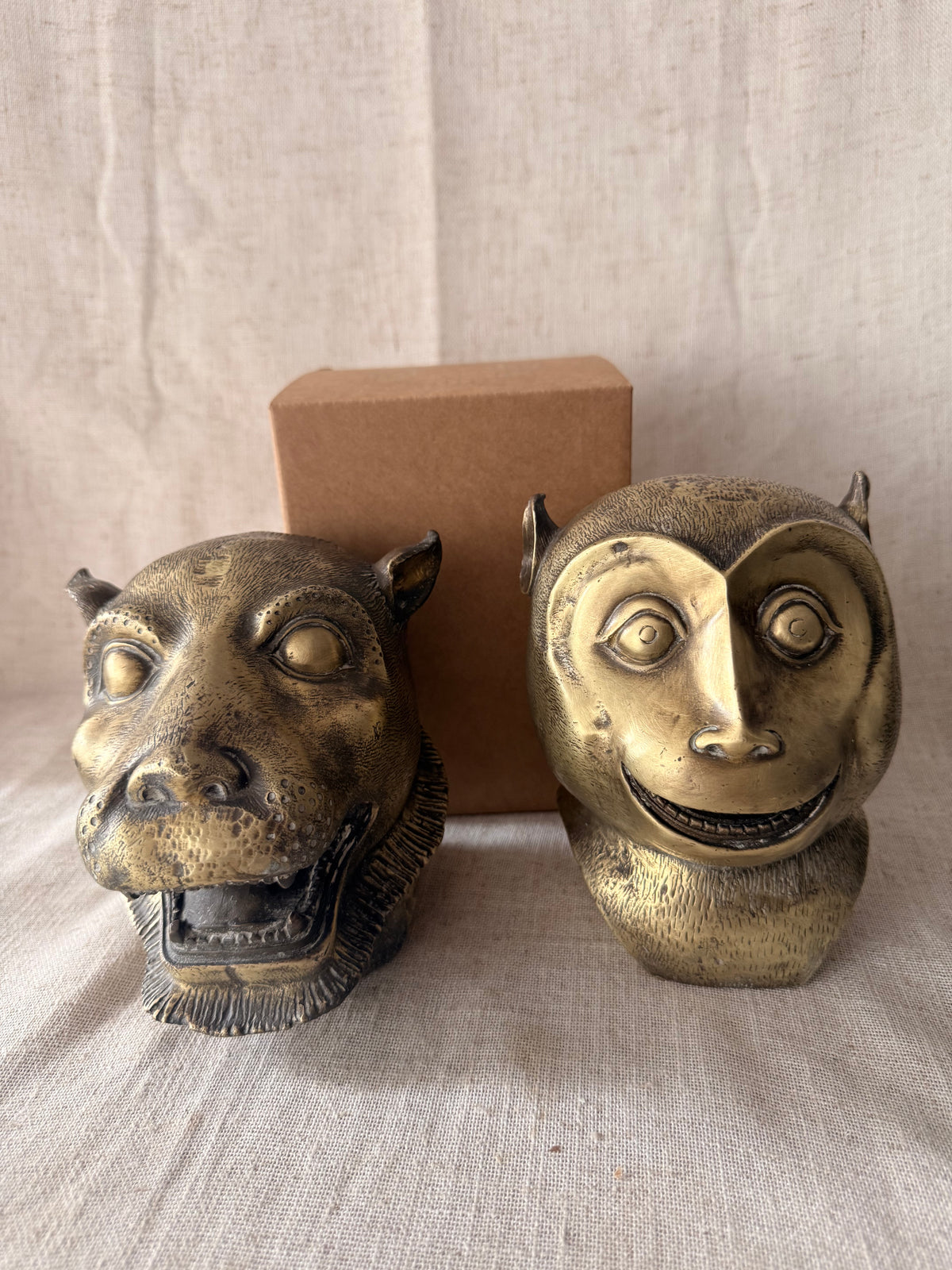 Zodiac animals brass heads