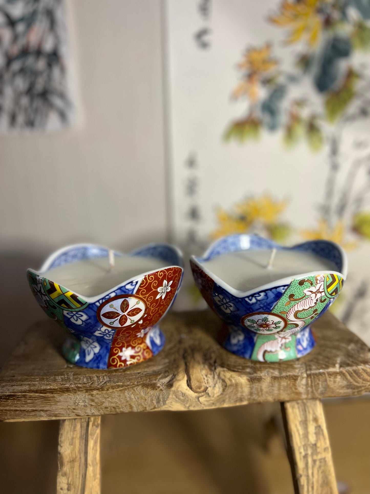 Japanese bowl Candles