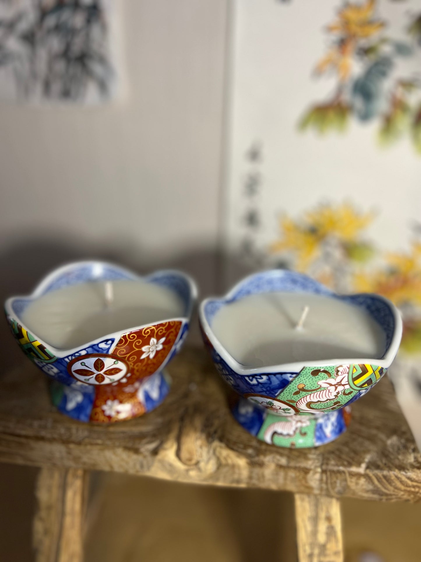 Japanese bowl Candles