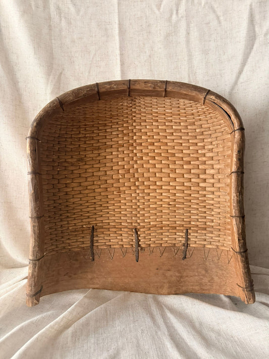 Beautiful shabby rice straw Basket