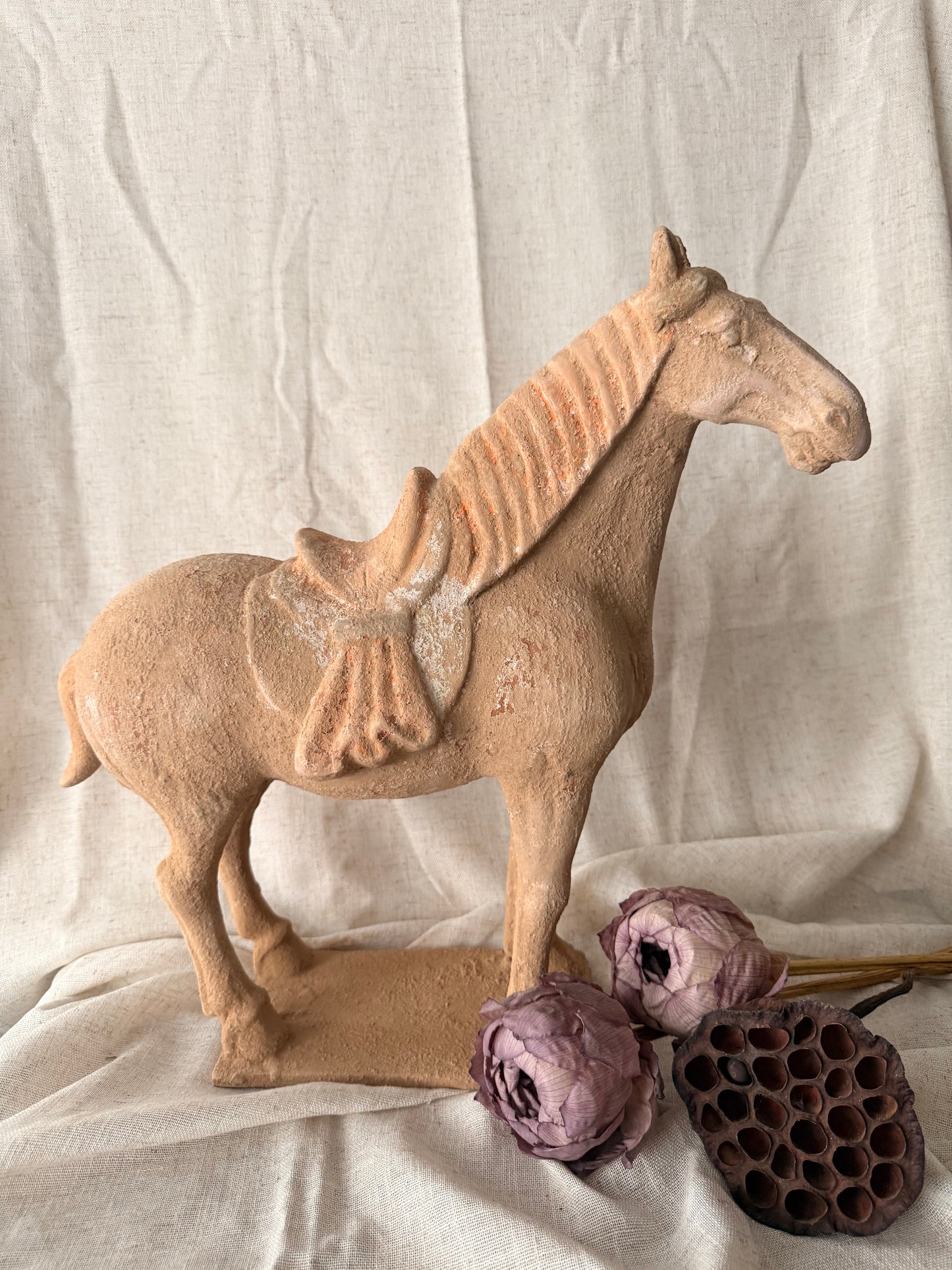 Clay large Horse Statue