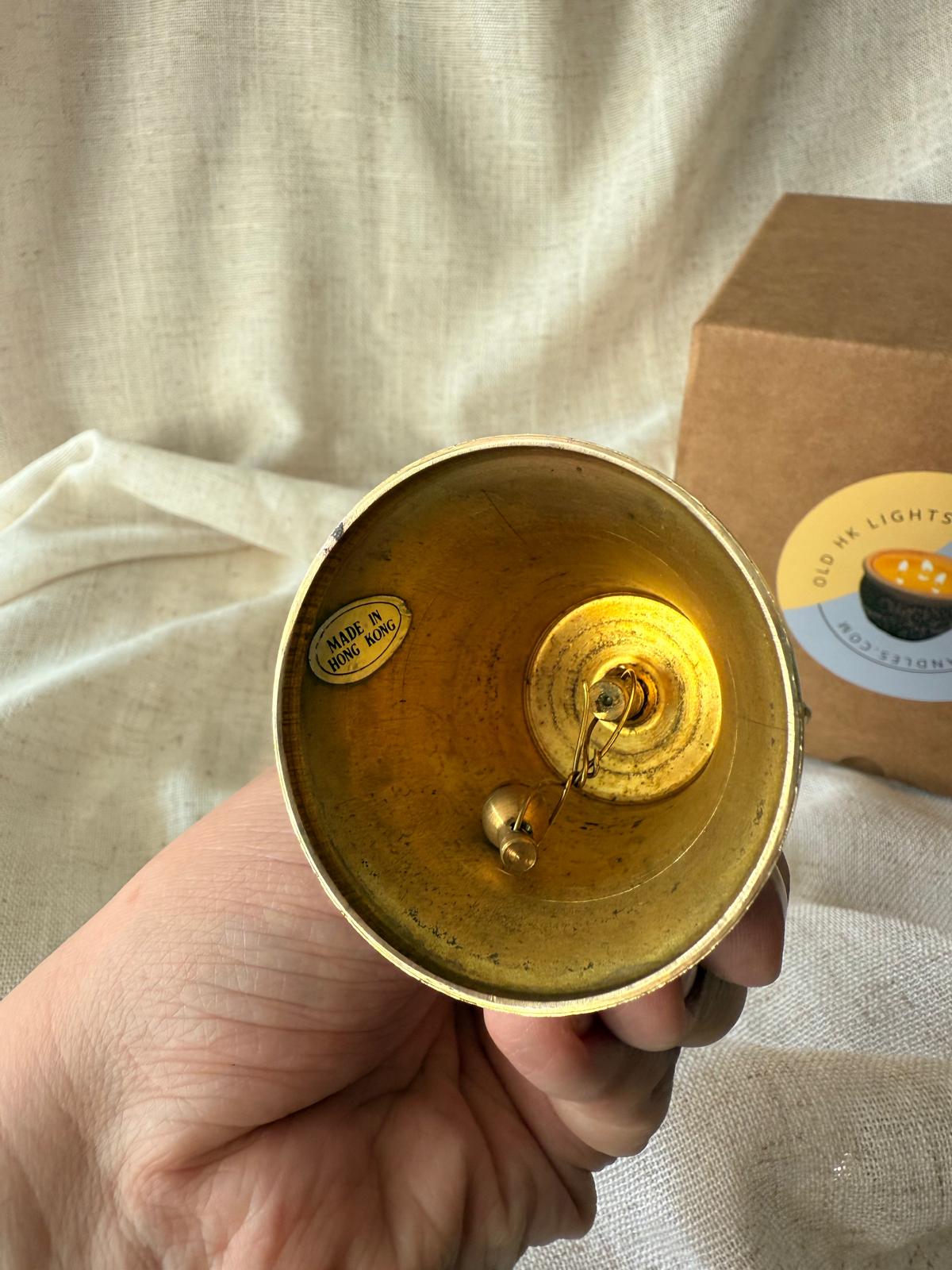 Cute brass handmade in HK Bell