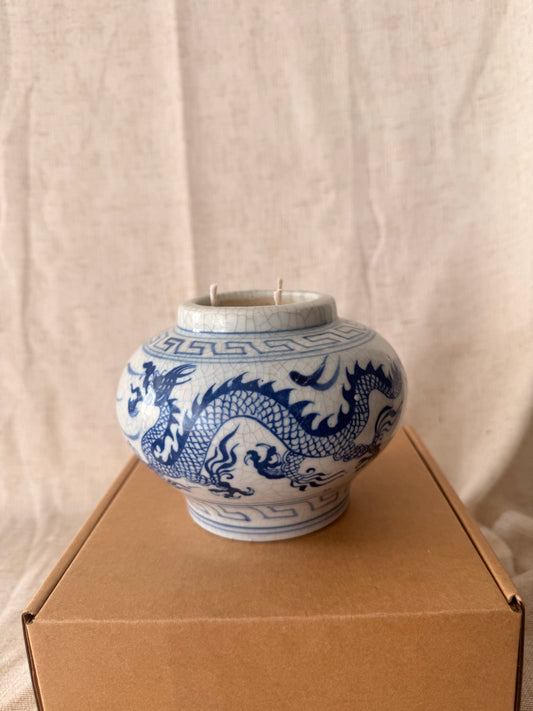 Dragon small vase Candle